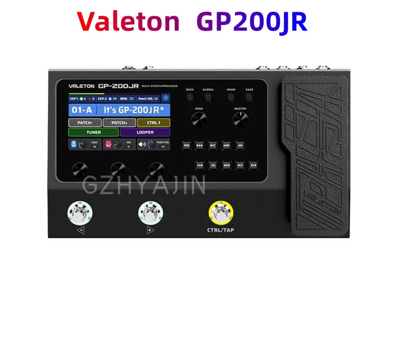 

New Valeton GP200JR Electric guitar Effects unit integrated bass sound card recorded music expression pedal