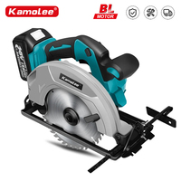 Kamolee 7 inch 21V 6.0Ah 6000mAh Electric Circular Saw  for Home DIY Compatible Makita 18V Battery