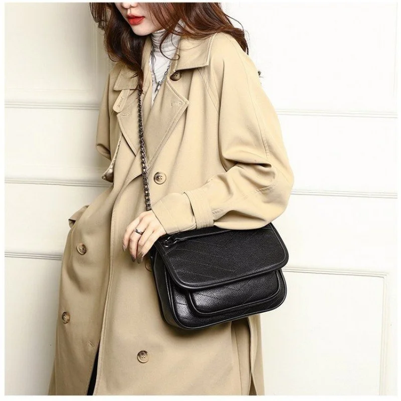 

Высококачественная роскошная брендовая женская сумка через плечо, кожаная элегантная сумка через плечо, известная дизайнерская винтажная повседневная модная сумка