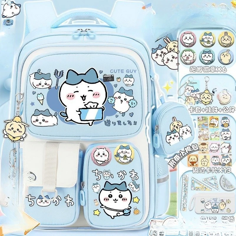 

Anime Chiikawa School Bag Girl Cute Usagi Lightweight Children Good Looks Primary School Student Large Capacity Backpack Lovely