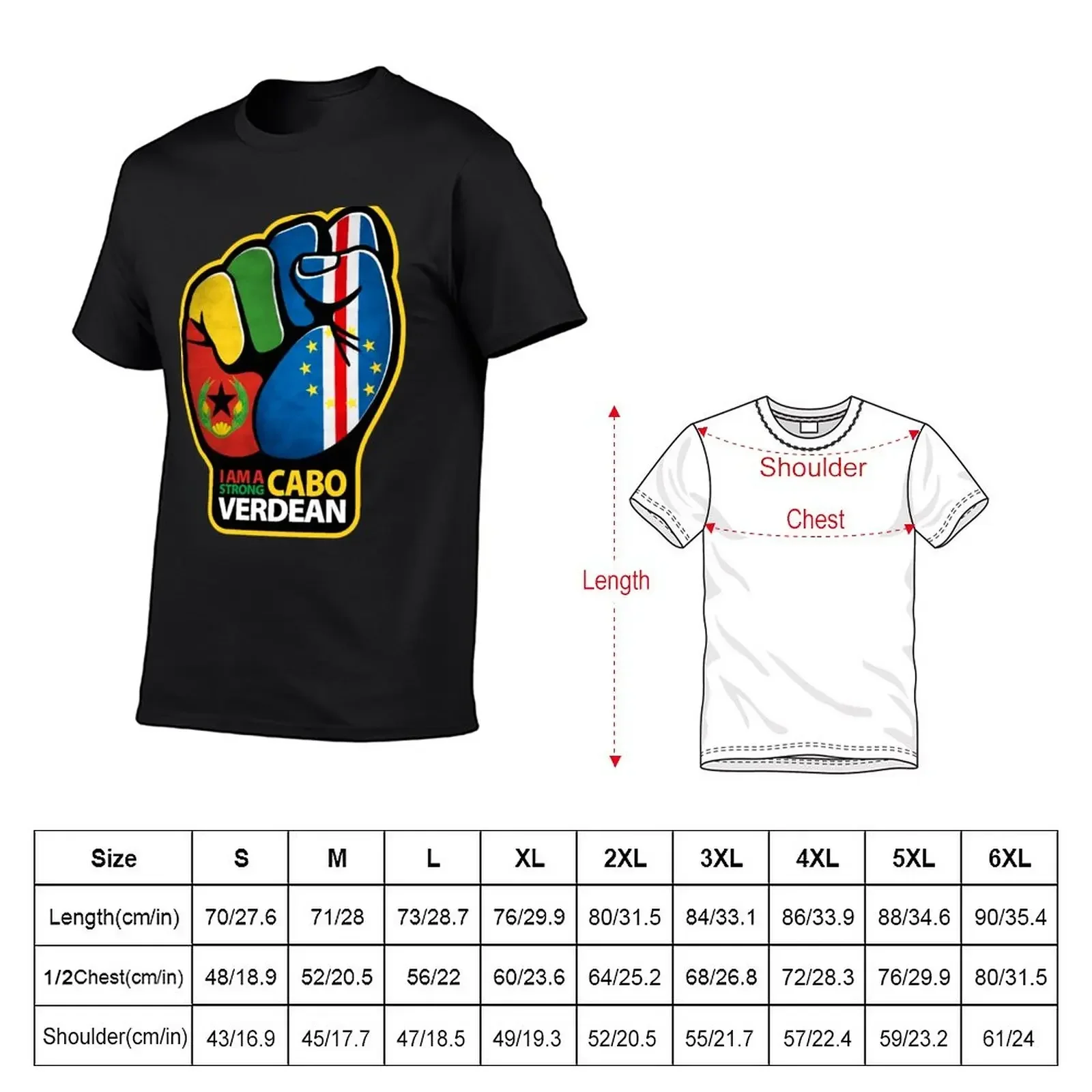 I am a Strong Cabo Verdean T-Shirt boys whites customs design your own mens t shirts pack