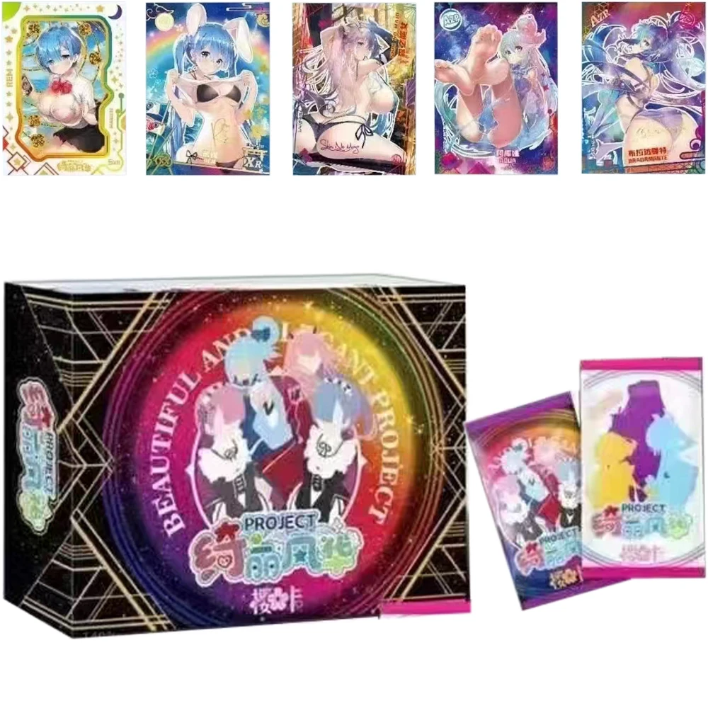 

Bargain Price Project Maiden Collection Card Goddess Story Beautiful Cute Anime Waifu Booster Box CCG Doujin Toys