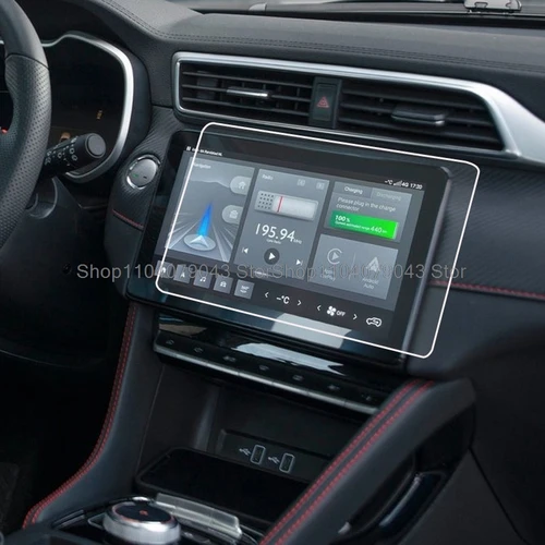 Imagen 2 del producto Protector de pantalla de vidrio templado para MG ZS EV 2022 2023 10,1 pulgadas radio de infotación de coche navegación GPS accesorios antiarañazos