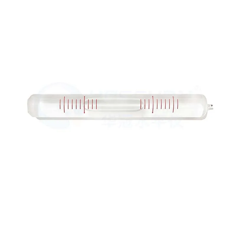 HACCURY High Sensitivity Glass Tube Level Bubble Mini Bubble Level Size 12x95mm Accuracy 0.1mm/m