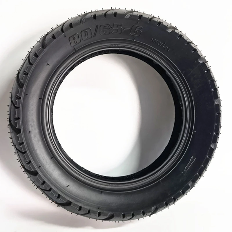 Tire Electric Scooter 80/65-6 Inner and Outer Tire 10-Inch Tire 10x2.5 Inner and Outer Tire Belt Road Model