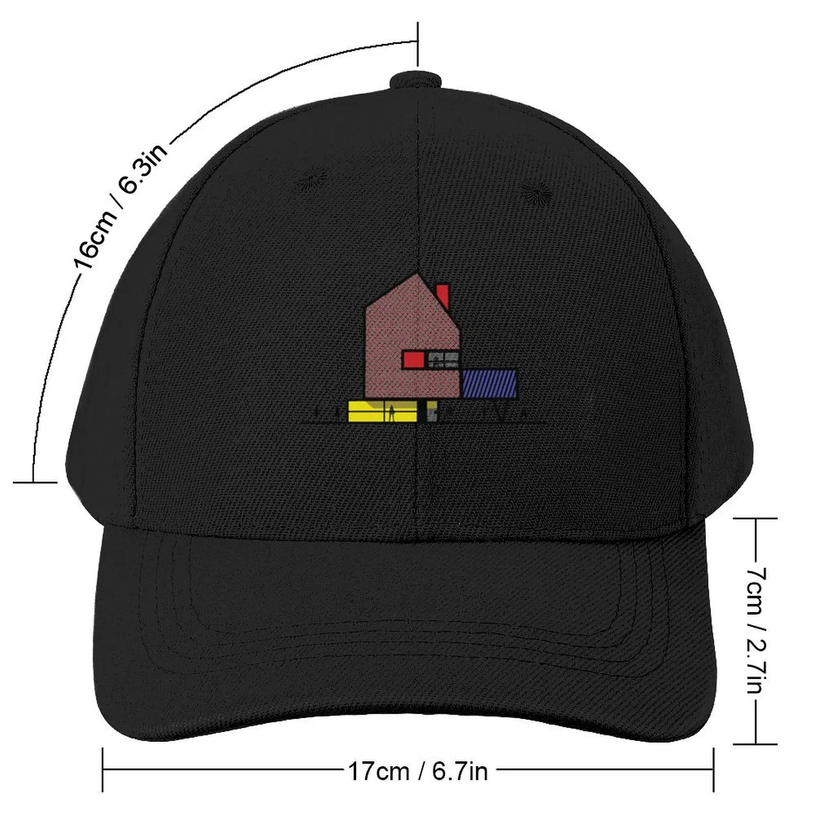 Mondrian Baseball Cap custom Hat Icon Trucker Hat For Women Men's