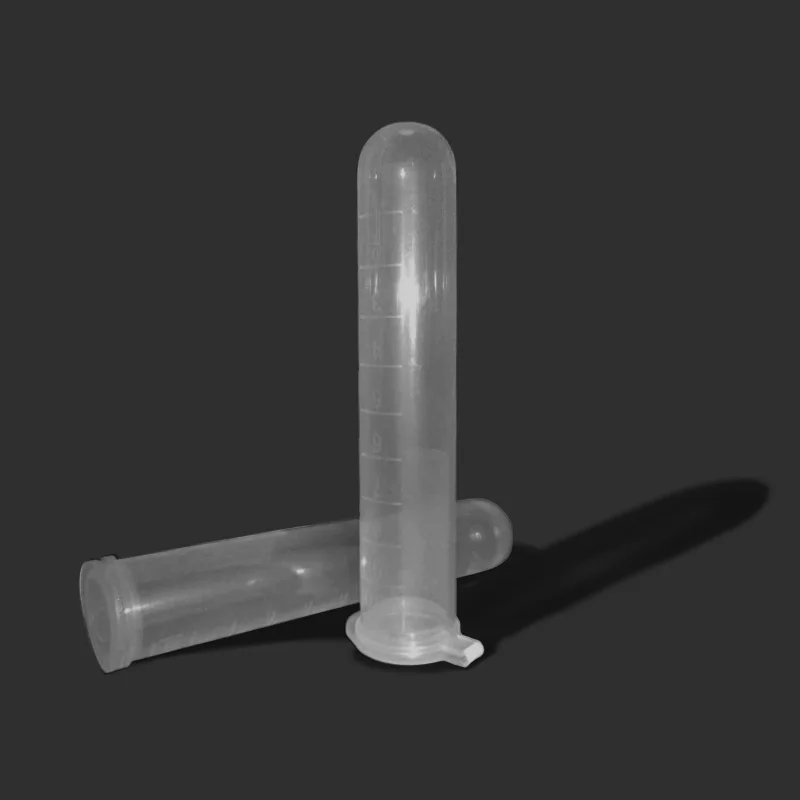 200pcs/bag 10ml Micro Centrifuge Tube Vial Clear Plastic Tubes Vials Sample Lab Container