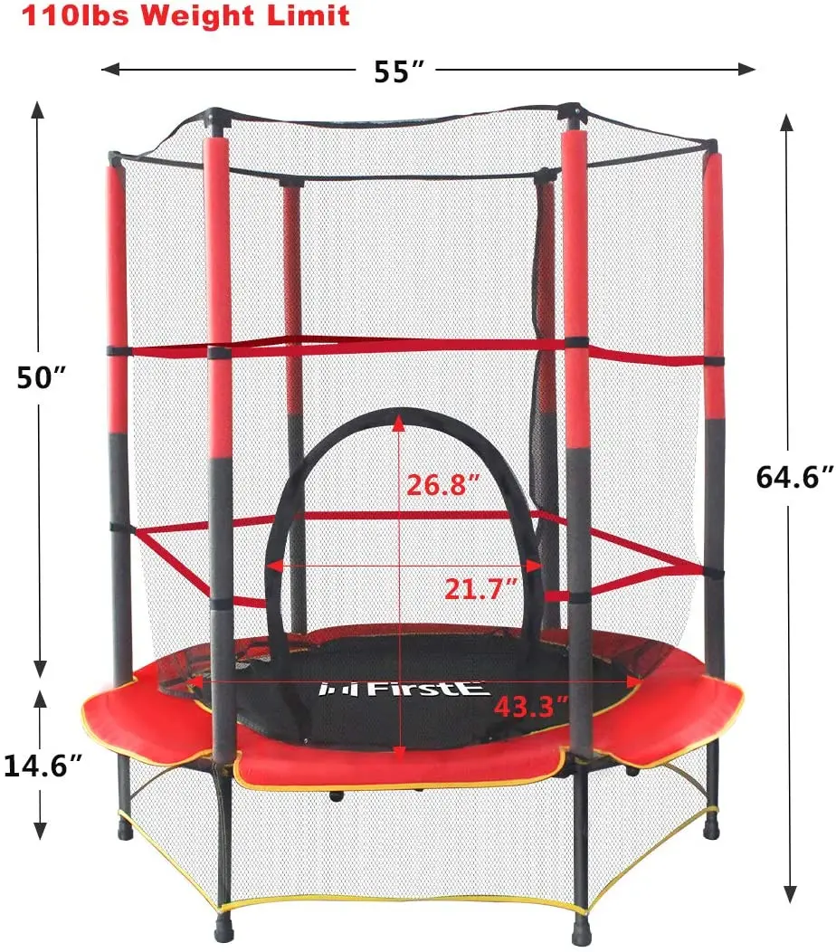 Hot Sale Home Fun Trampoline Shell Safety Net For Children And Teenagers