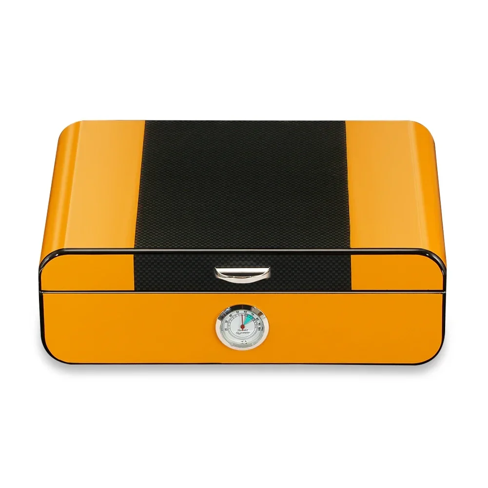 Cases Cigar Box Cedar Humidor Home Indoor Fit About 35 Cigars With Humidifier Hygrometer Storage Cigar Humidor Box Portable