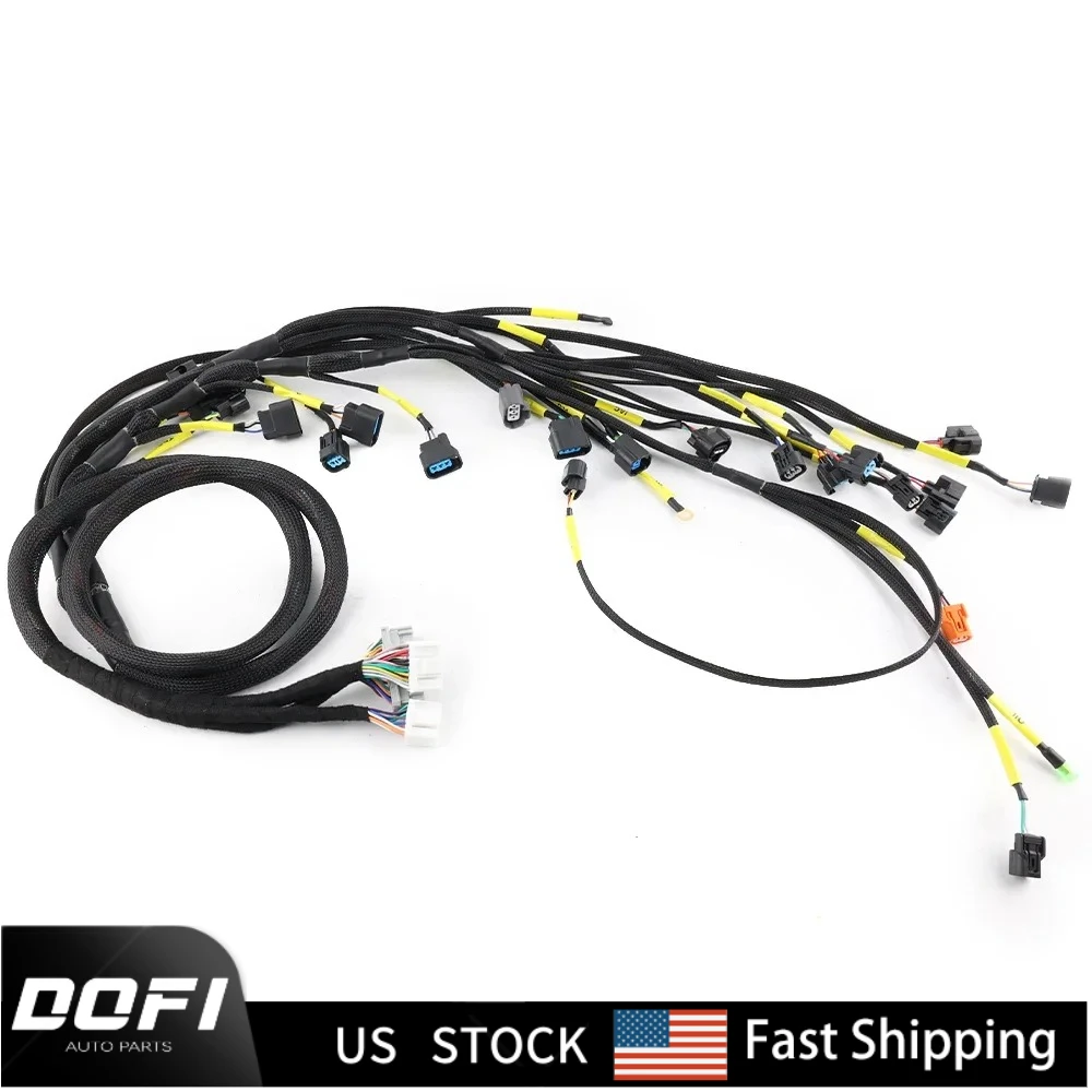 

Tucked Engine Harness K20 K24 K-Series For Honda Acura K-Swap Integra CRX EK EG 02-04 RSX Type S