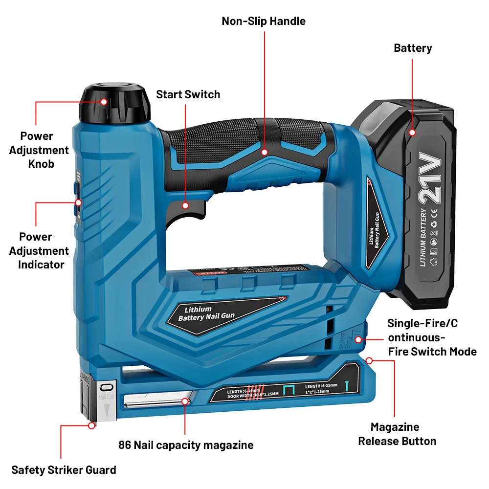Thumbnail 3 - #62 Popular Nail Guns Choices