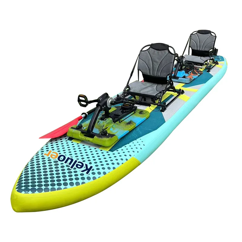 

New double inflatable SUP pedal surfboard thickened