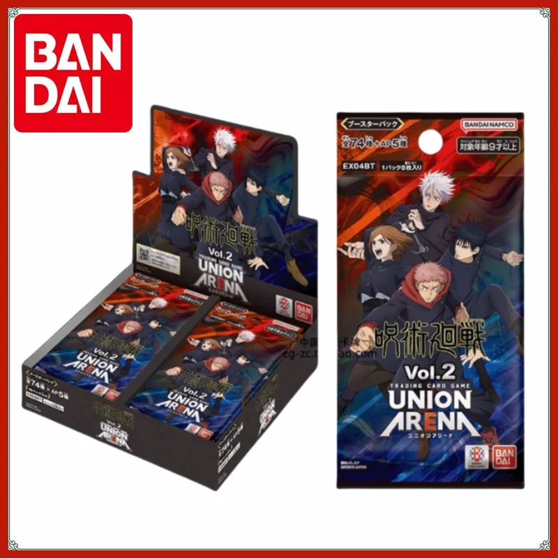 

Original Bandai UNION ARENA Cards TCG Trading Game The Realm of Fighting Japanese EX04BT Spell Back War Vol.2 Replenish Bag
