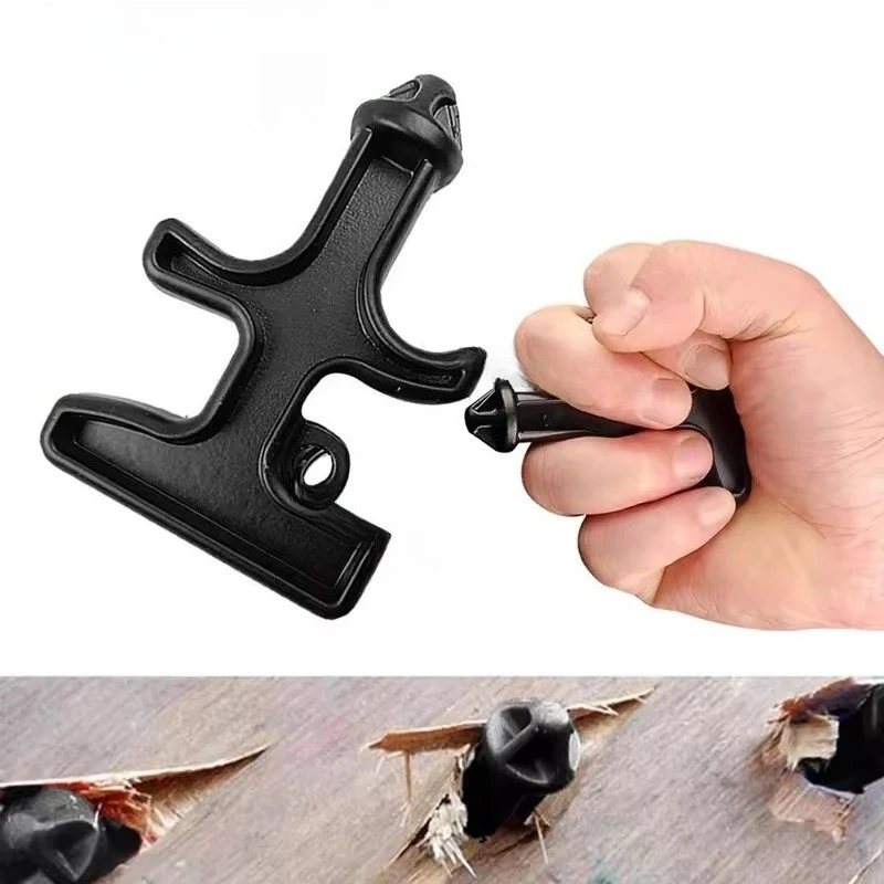 Nylon Plastic Steel Self Defense Duron Drill Stinger Personal Security Emergency Glass Breaker Outdoor Camping Survival EDC Tool