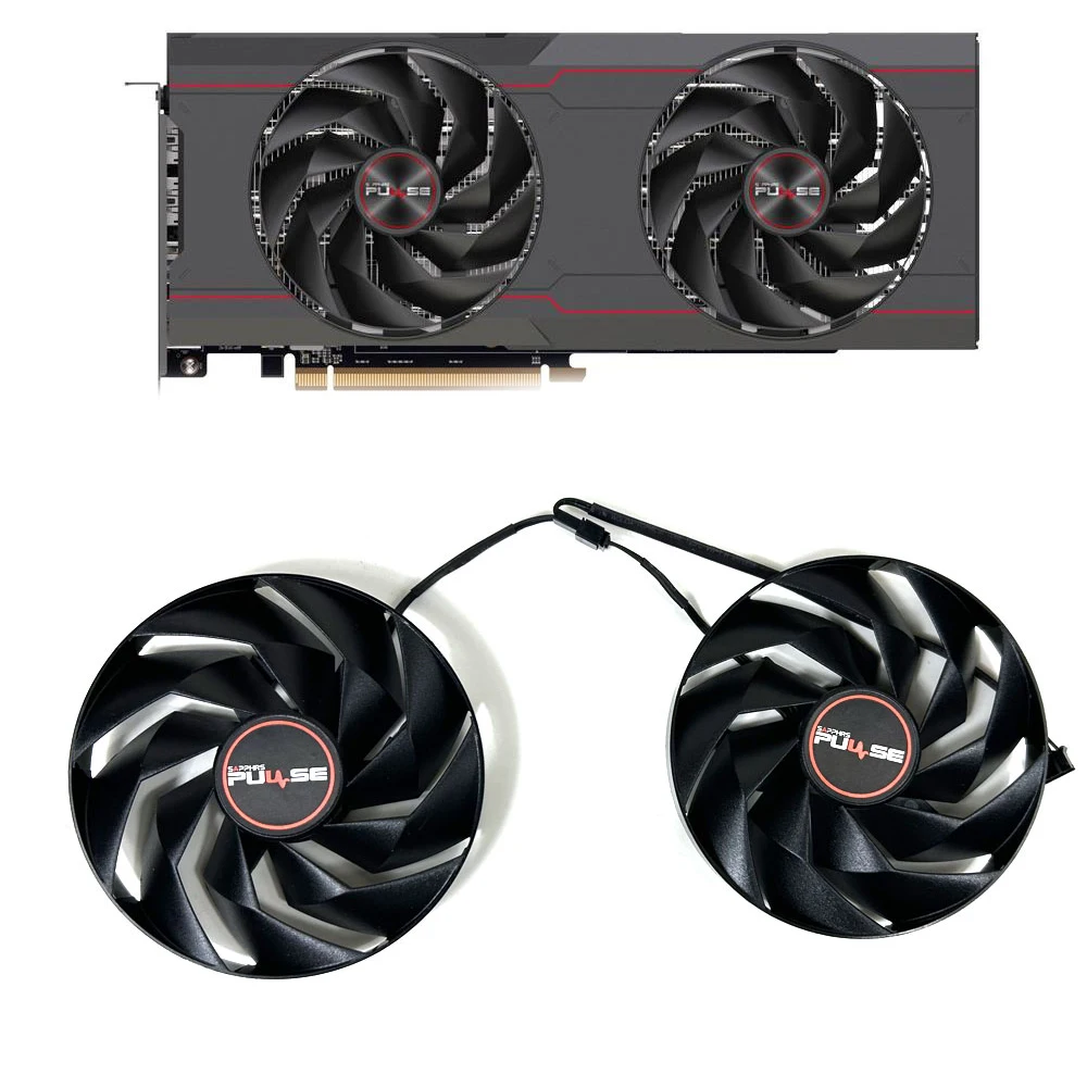 NEW Cooling Fan 95mm 4pin FD10015M12D For SAPPHIRE  RX6750 RX7600XT RX7700XT RX7800XT PULSE video card fans