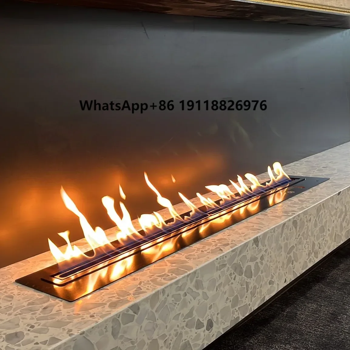 

Inno-living Fire 120cm Remote Control and Wifi Ethanols Fireplace