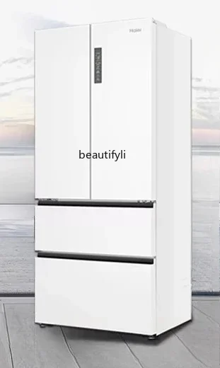 French double open first-class energy efficiency frost-free large capacity ultra-thin refrigerator for home use