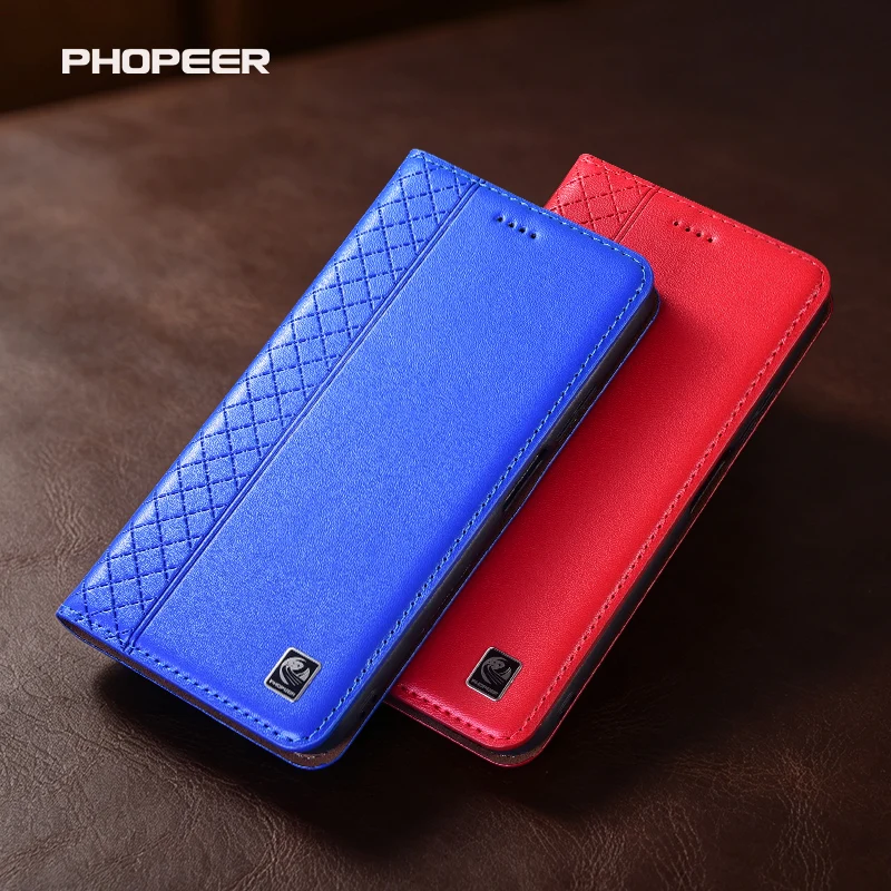 Luxury PU Leather Phone Case for Huawei Honor Play 10T 9T 8T 7T 6T 5T 4T 3T Pro Napa Pattern Inner Grid Phone Case
