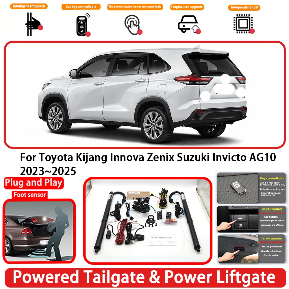 for Toyota Kijang Innova Zenix Suzuki Invicto AG10 2023~2025 OEM Auto Powered Tailgate Power Liftgate Rear Trunk Opener System