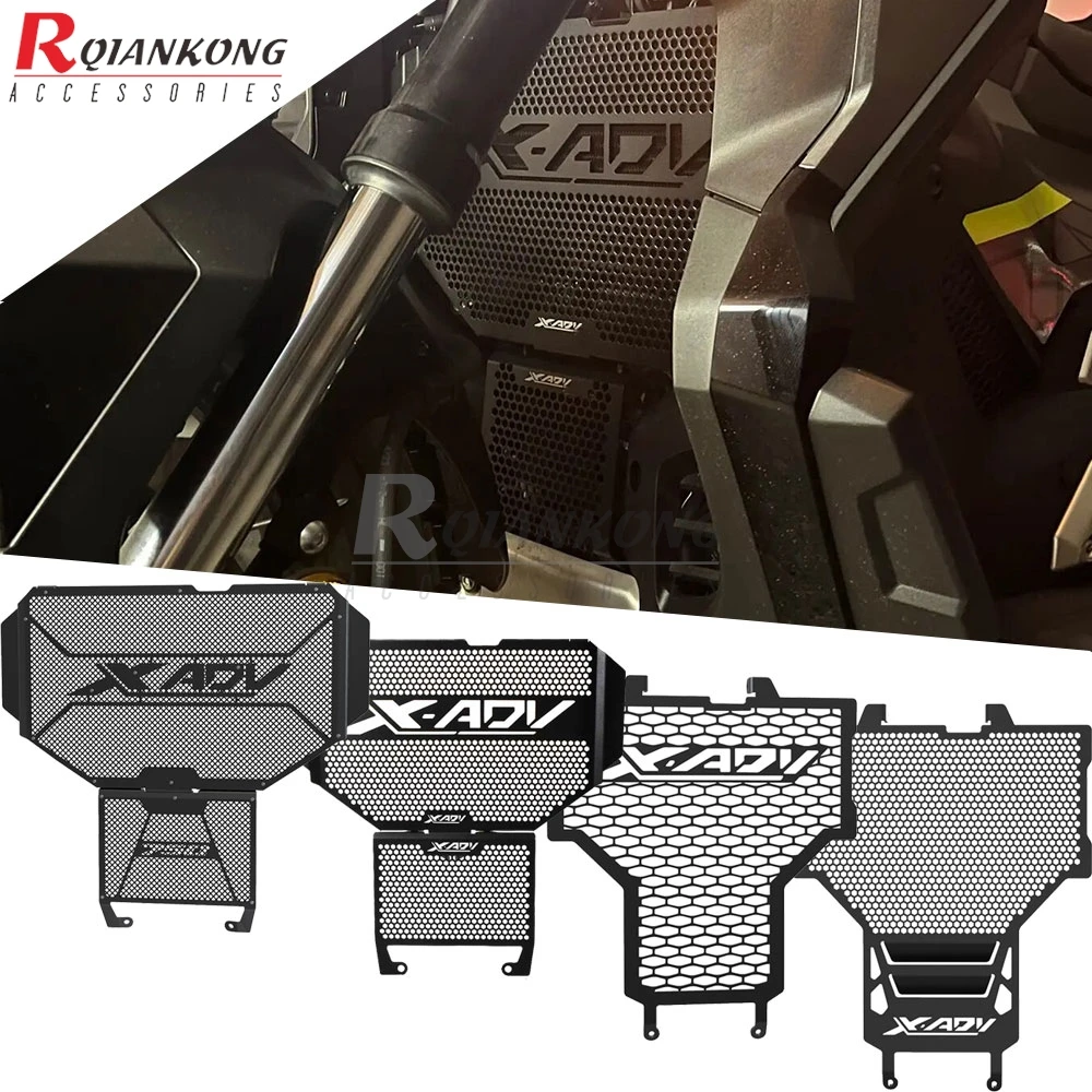 

For Honda X ADV X-ADV 750 2017 2018 2019 2020 Motorcycle CNC Radiator Grille Guard Cover Protection XADV 750 2021 2022 2023 2024