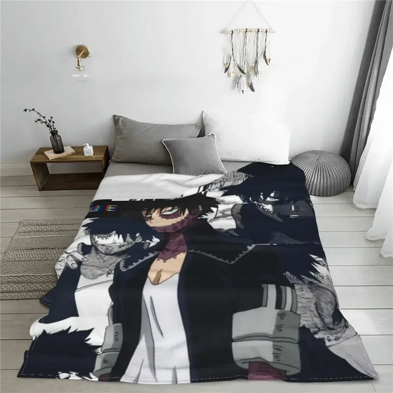 Anime Velvet throw blanket my hero academy hone Nuki Juzo blanket sofa super soft bed rug for car