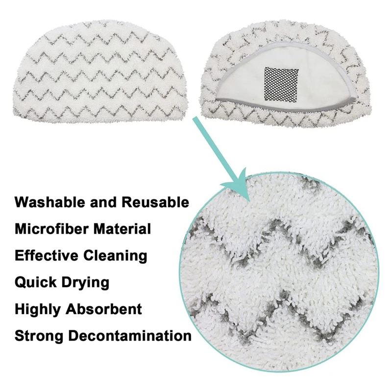 Steam Mop Pads Mop For Bissell Powerfresh 1940 1806 1544 1440 2075 2685A 2814 Series