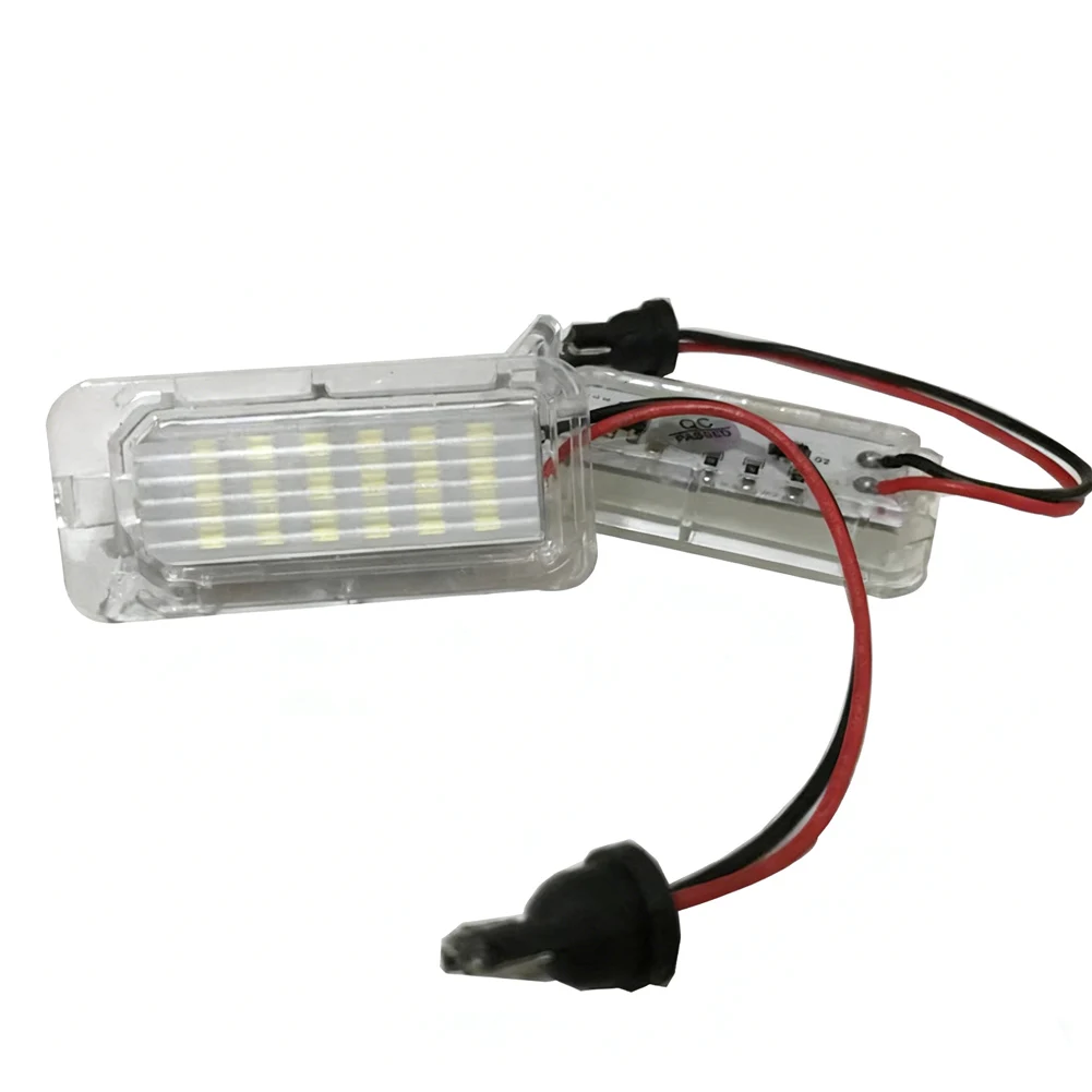 

2 шт. светодиодных фонарей подсветки номерного знака 6000K для Ford Focus, Fiesta MKIII, Mondeo, S-Max, C-Max, Kuga, Jaguar