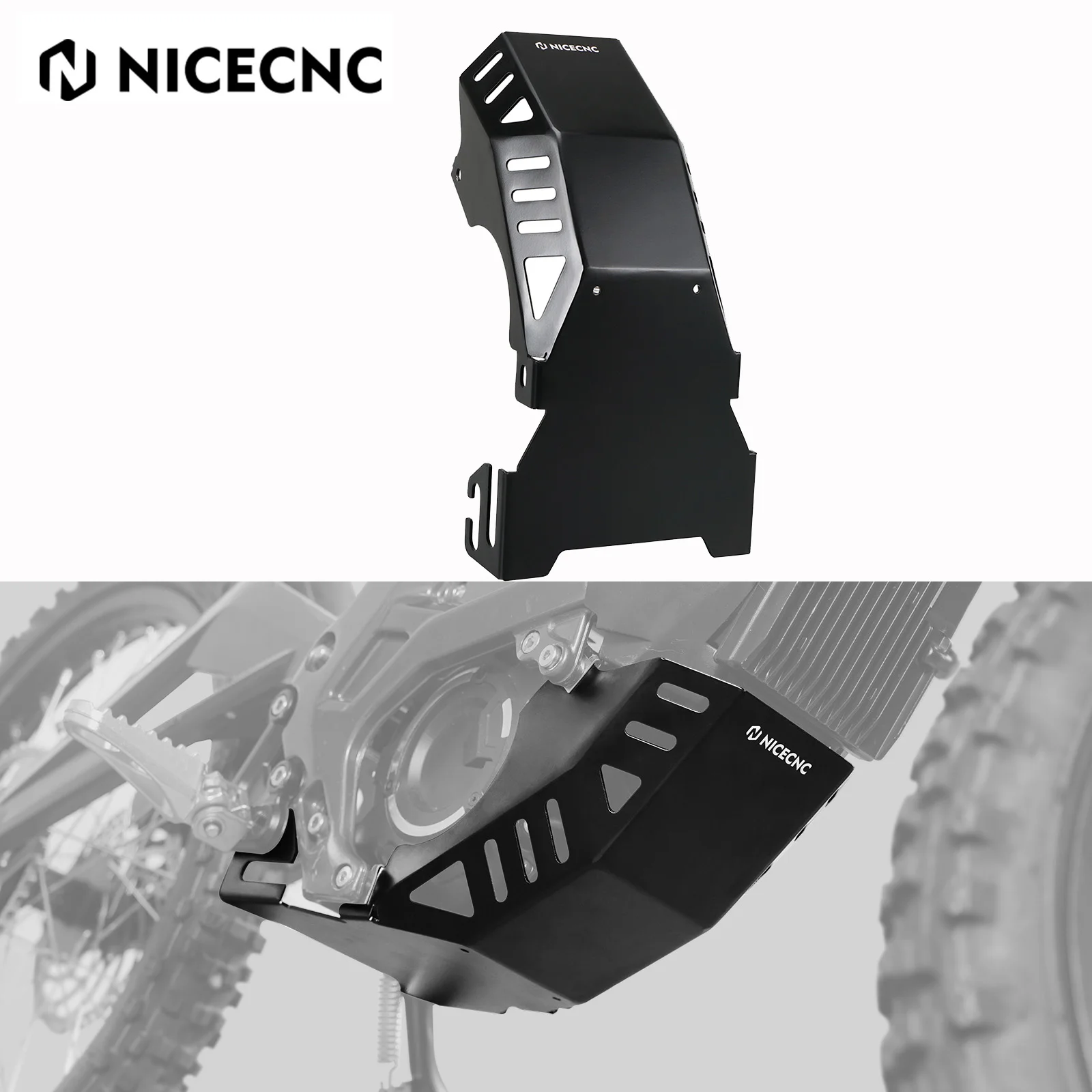 

For Surron light bee X light bee S L1E Segway X160 X260 Sur ron Dirt Bike Engine Chassis Guard Protection Cover Skid Plate