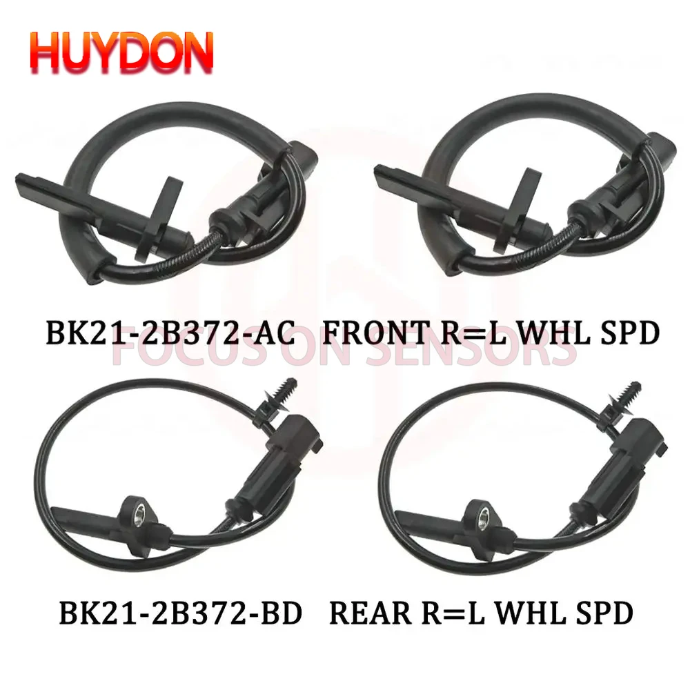 

4 Pcs New Front/Rear Left/Right ABS SENSOR BK21-2B372-AC BK21-2B372-BD for Ford Tourneo Custom Transit MK8 2.2 FWD 2013-2021