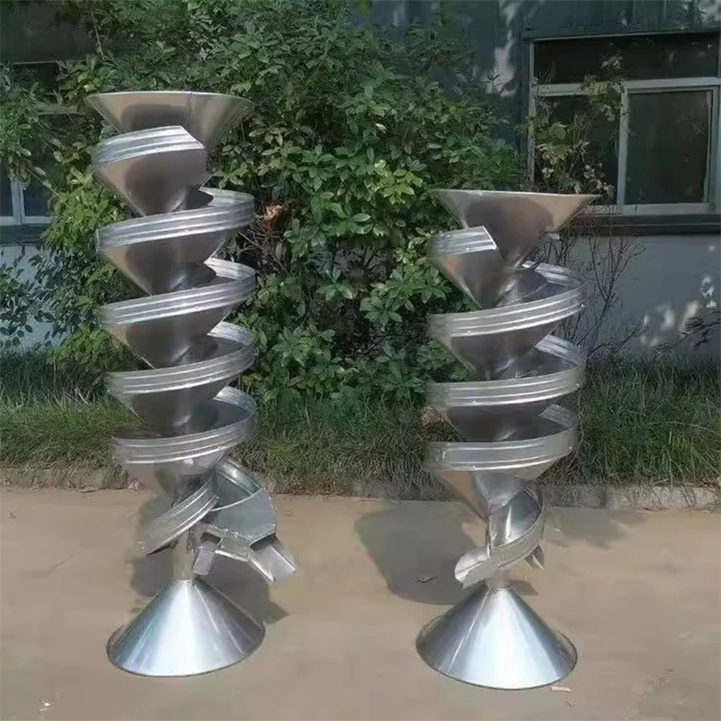 Macchina per la screening di soia Macchina per la screening di pillole in ceramica con sfere in acciaio Separatore di impurità della macchina per lo smistamento di fagioli verticali a spirale