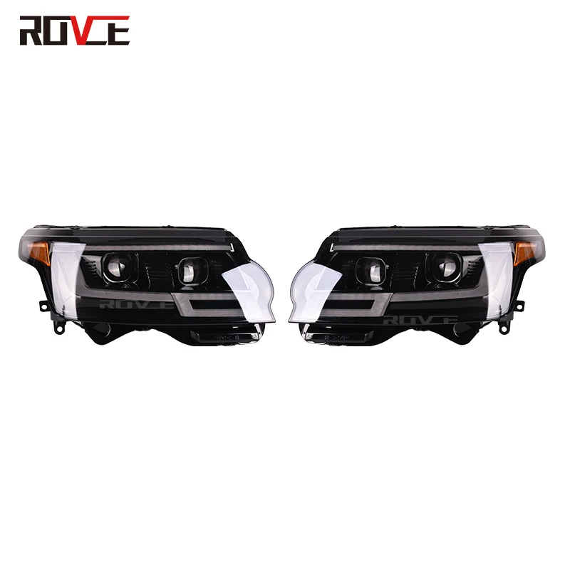 ROVCE Car LED Headlight Head Lamp For Land Rover Range Rover Vogue L405 2013-2017 Upgrade 2023 New Style LED Glare High Beam