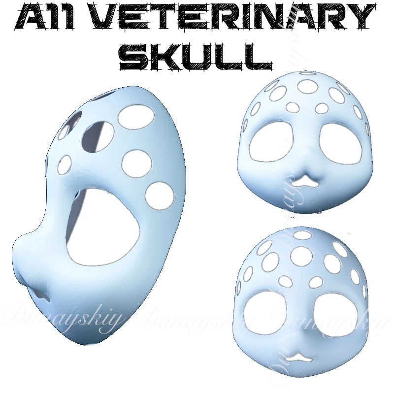 

Хэллоуин Аниме A11 Ветеринарный Череп Косплей Череп Зверя и Белый Цвет Технология 3D Печати Косплей 코스프레 Аниме Один