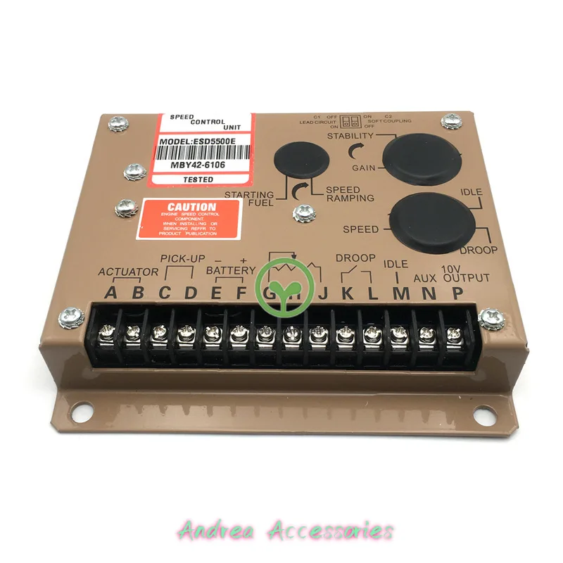 

Плата скорости ESD5500E, электронный регулятор, контроллер холостого хода с медленным запуском, высококачественные матрицы, аксессуары для генераторной установки el