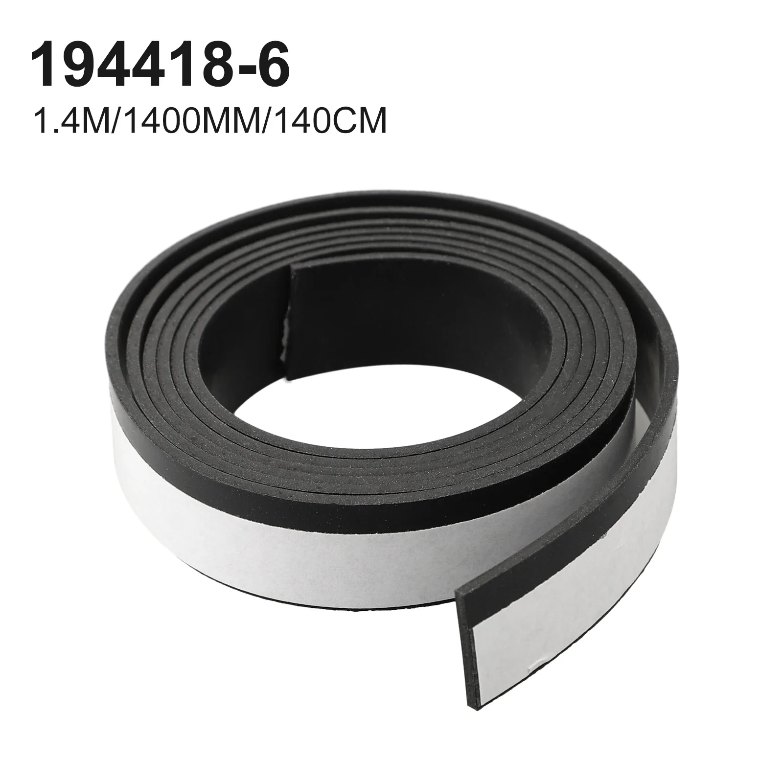 194418-6 Splinter Protection Replacement Strip 140cm Rubber Guide Rail Splinter Guard Strip Black Power Tool Accessories