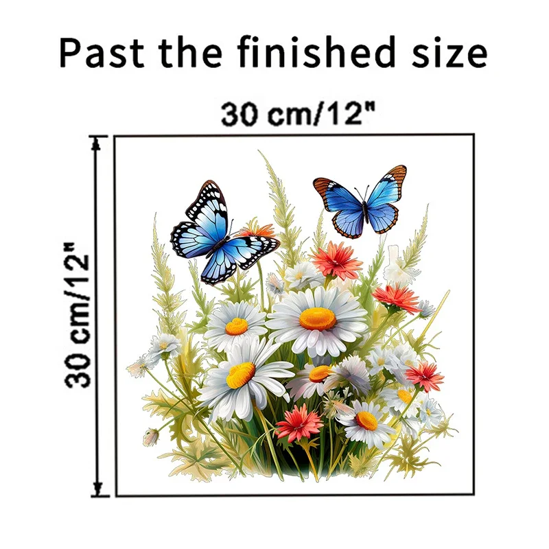 Sunflower Trash Can Stickers Floral Wheel Trash Can Stickers Self-Adhesive Waterproof PVC Decals For Walls Bathroom Home Decor view 6