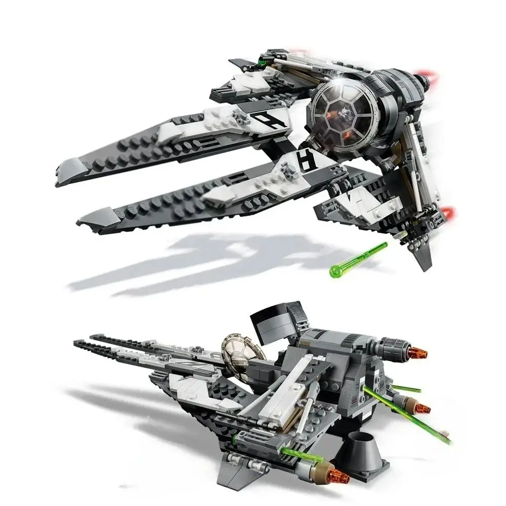 New MOC Flying Fighter Vehicle Model 396Pcs Home Ornament Building Blocks Gift for Boys