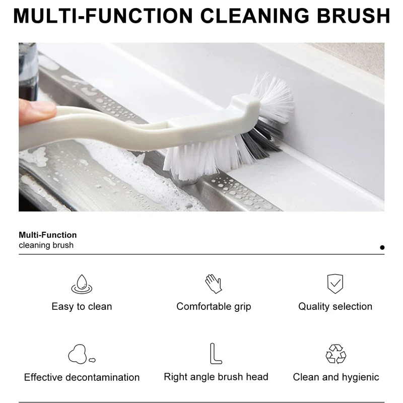 Small Scrub Brush Mini Micro Edge Corner Cleaning Brushes For Bottle Tile Lines Window Track Bathroom Crevice Space