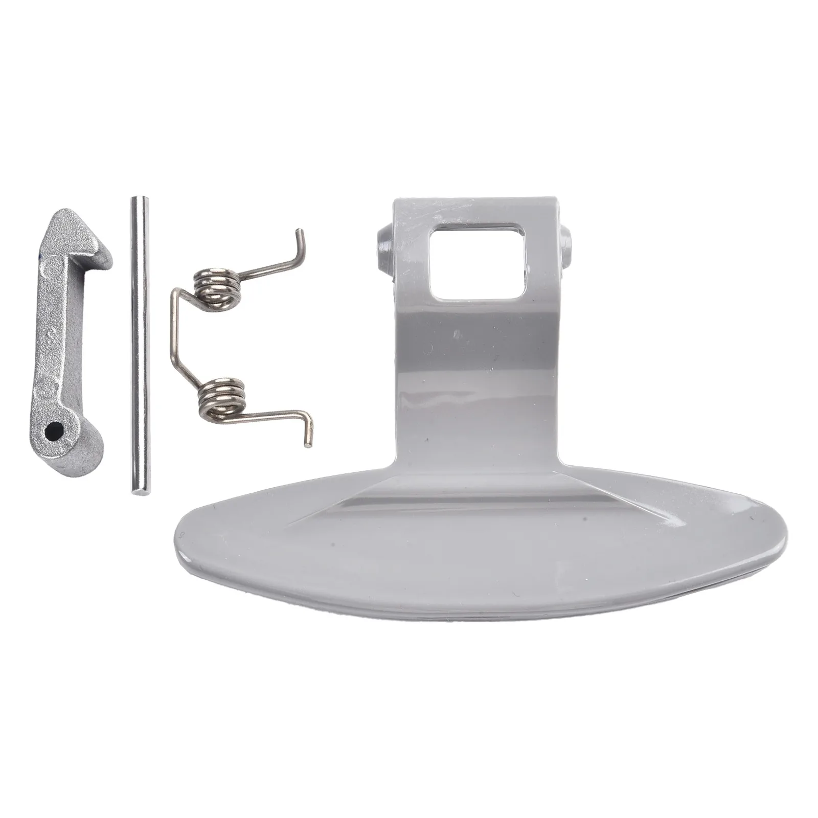Grey Plastic Door Handle Kit 3650EN3005 9.5x6.5cm Replacement Part For LG Front Load Washing Machine WD8013F WD1460FHD Accessori