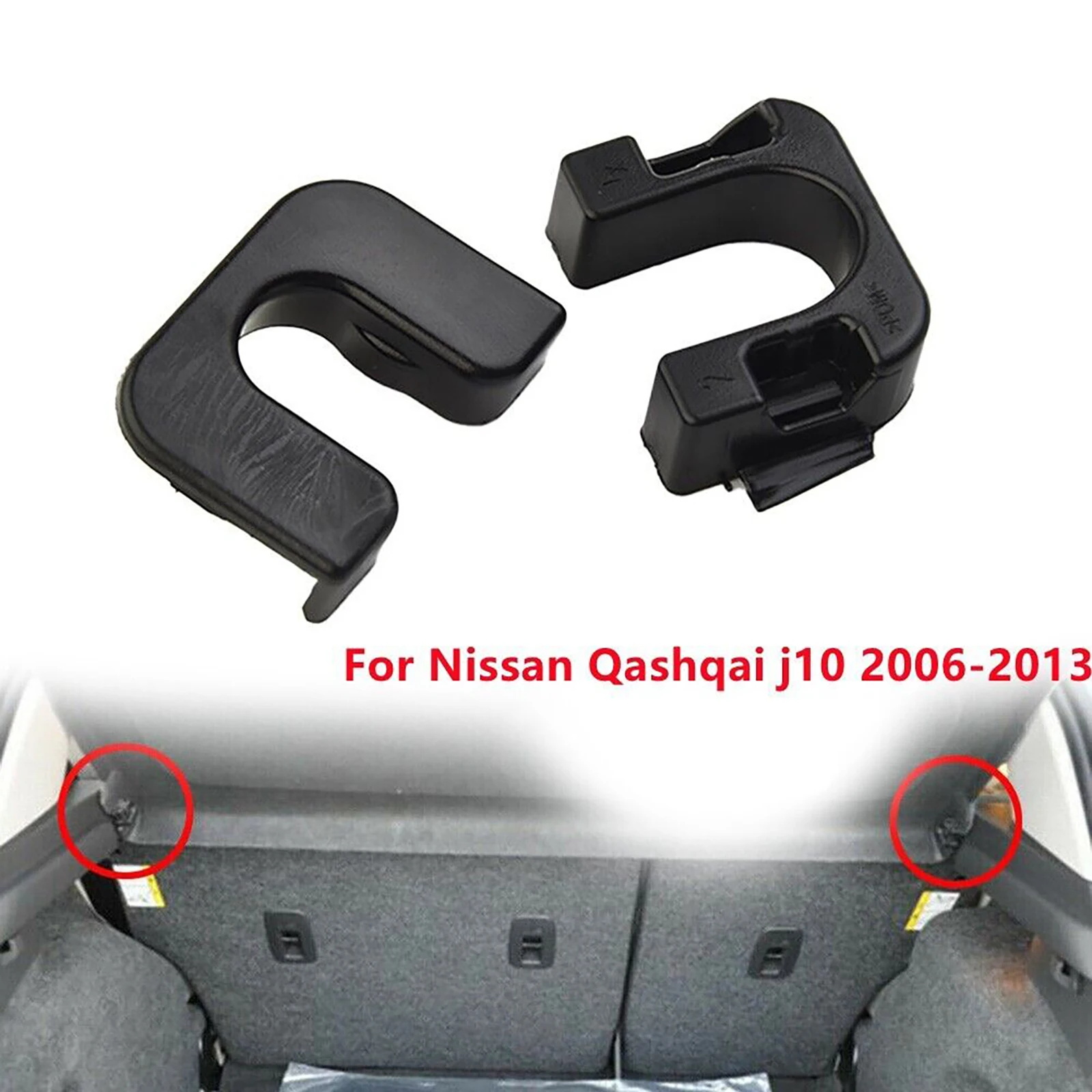 

2Pcs Rear Boot Cover Parcel Shelf Clips For Fiesta MK7 MK8 For Focus MK3 mk4 For C-Max MK1&2 For Mondeo Car Parts MK4 015532109E