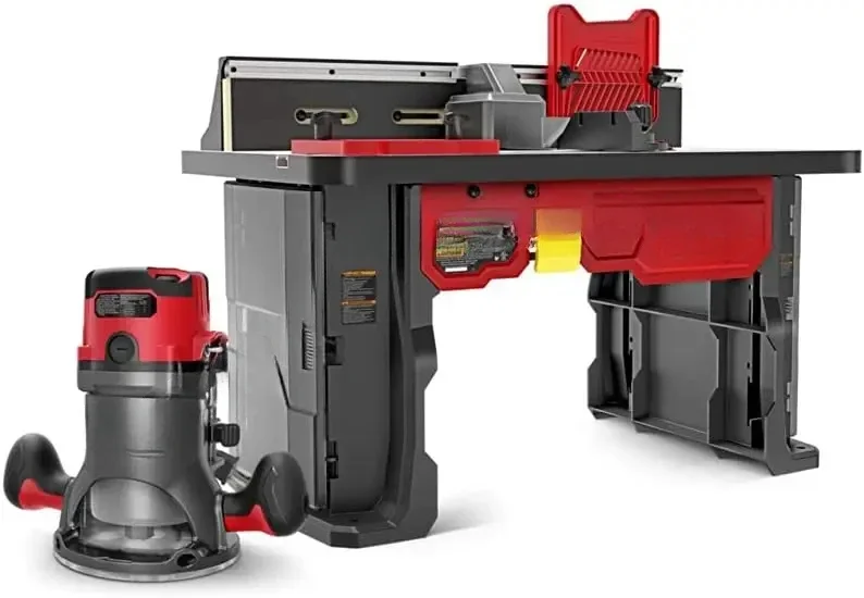 Kit de enrutadores de mesa y base fija de 10 amperios