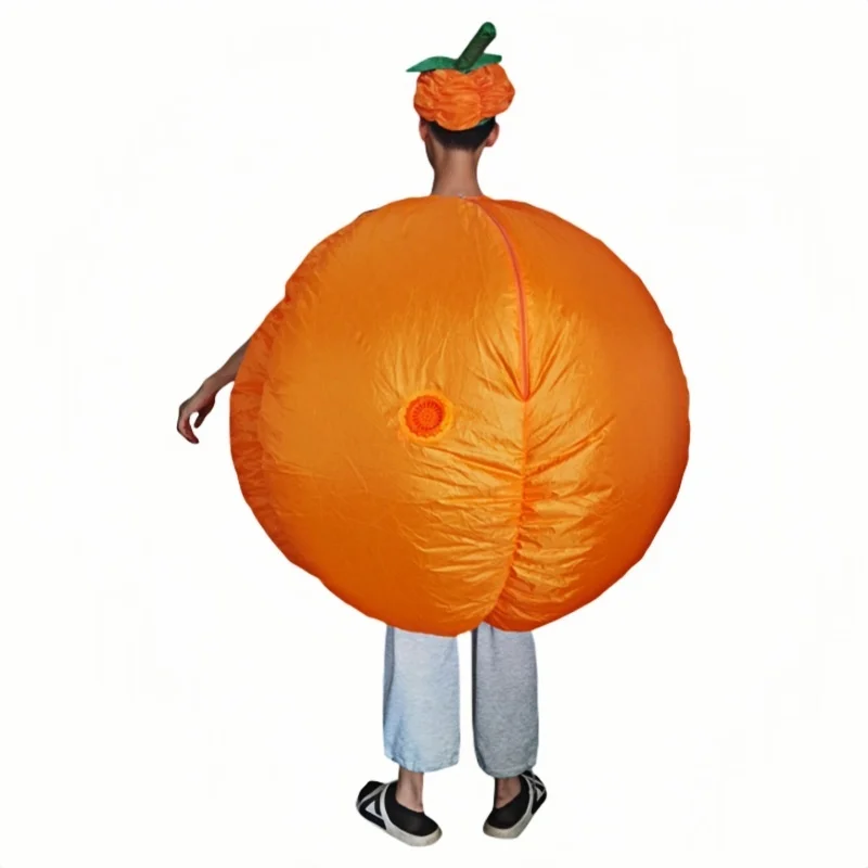 Adult Pumpkin Inflatable Cosplay Costume Halloween Carnival Pumpkin Horror Theme Party Funny Performance Props New