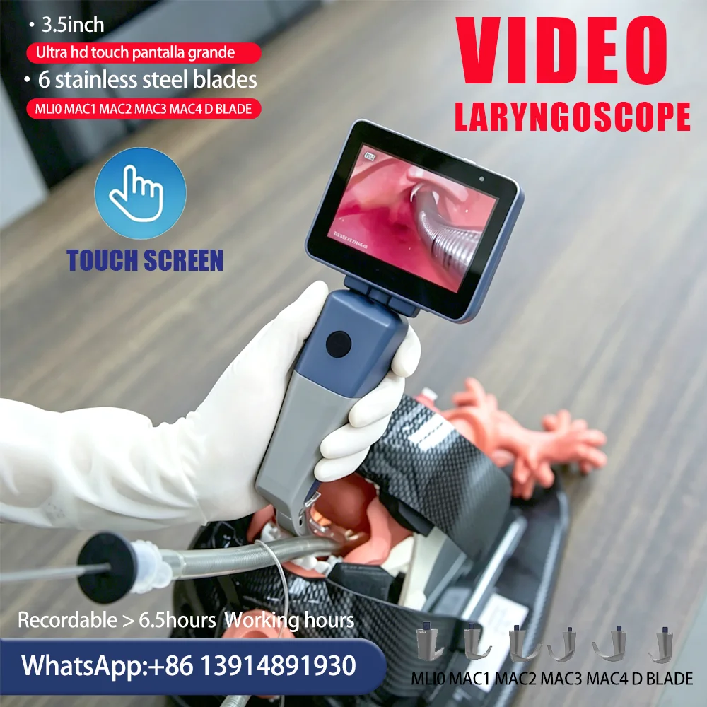 animal/human High Definition video laryngoscopes 3.5