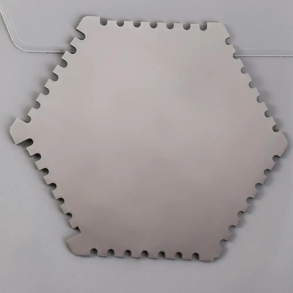 Paint Coating Hexagon Wet Film Comb Hexagonal Stainless Steel Wet Diaphragm Thickness Gauge 25-3000um High Precision