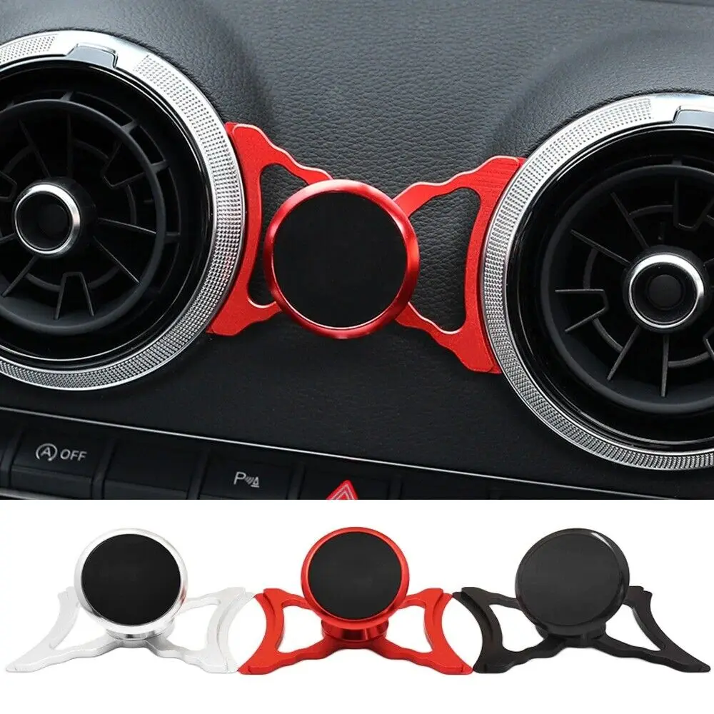 Fit for Audi A3 S3 RS3 8P 8PA 2004-2013 Console Air Vent Mount Magnetic Phone Holder 360 Degree Adjustable