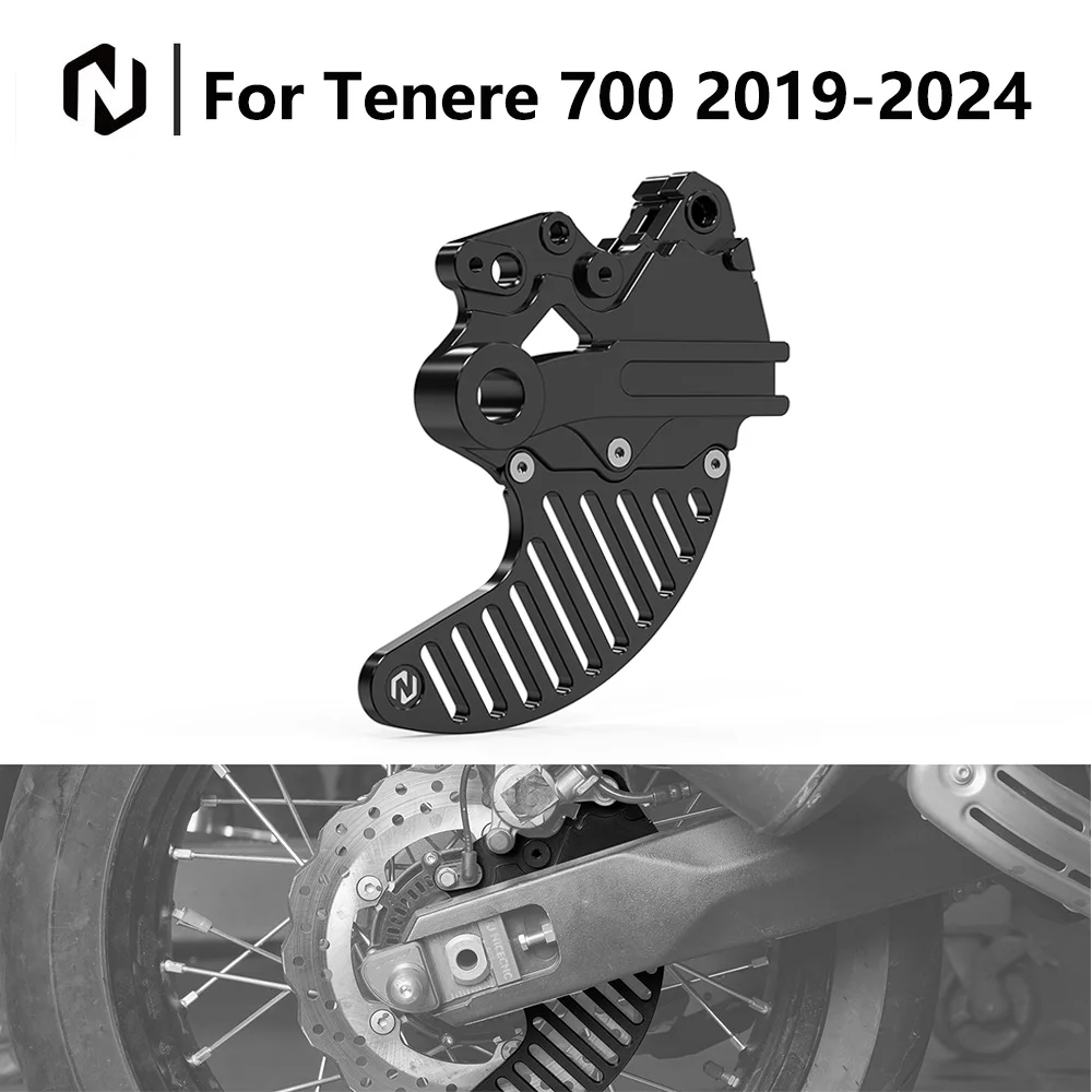 

NICECNC For Yamaha Tenere 700 2019-2024 Rear Brake Disc Guard Protector For Yamaha Tenere 700 XTZ700 T700 Accessories