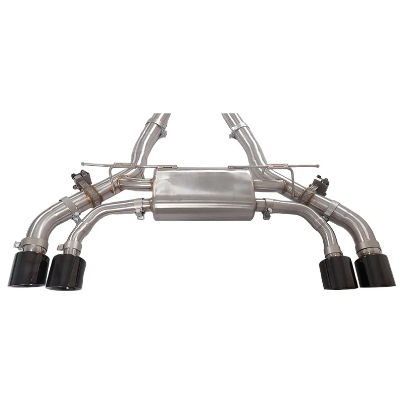 Stainless Steel Exhaust Rear Section for BMW M3/M4 G8X 3.0T Single-side Dual-tube Exhaust Catback Pipe