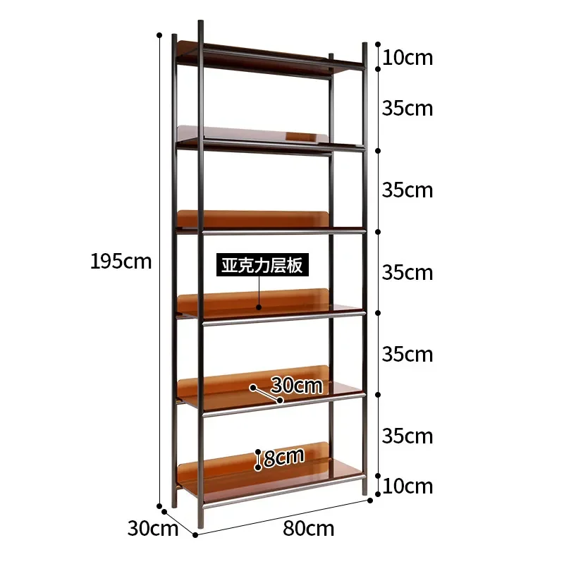Simple commercial display cabinet Skin care products Beauty salon Product Storage Multi-layer storage rack
