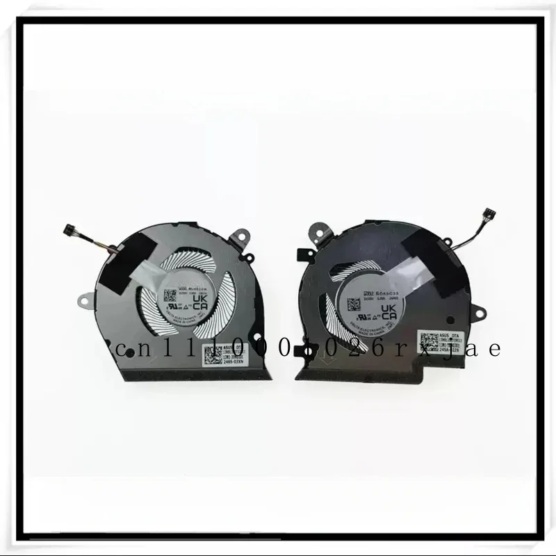 

Laptop CPU GPU Fan Cooler for ASUS Zenbook Duo UX8406 ND65C33 24F18 13N1-K3P0201 ND55C0W F4F17 13N1-K3P0101 13B14X0P03011