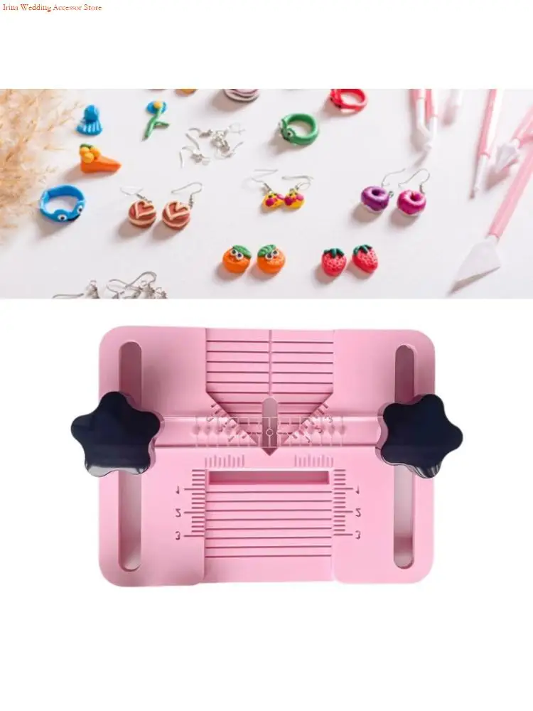 G92D Polymer Clay Craft Tool With Multi Functional Drilling Surfaces for Jewelry