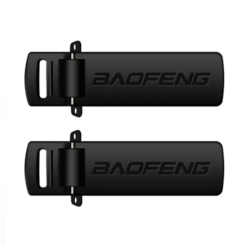 Baofeng UV-5R 양방향 라디오 UV5R 라디오 액세서리에 대 한 2Pcs 워키 토키 예비 부품 백 벨트 클립